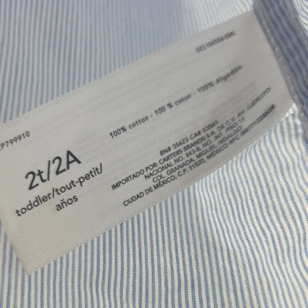 Carters light blue